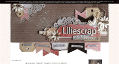 Desktop Screenshot of blogdescrapbooking.fr